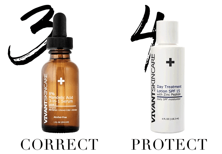 Vivant Skin Care Skin Fitness System Products For Acne Treatment