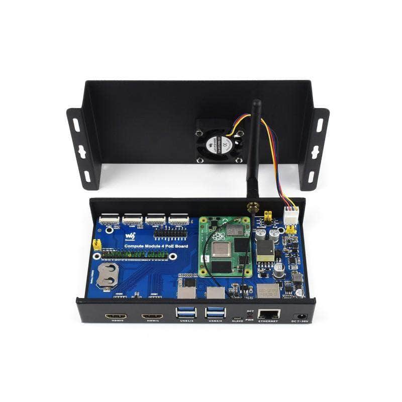 Industrial IoT PoE Based on Raspberry Pi 4