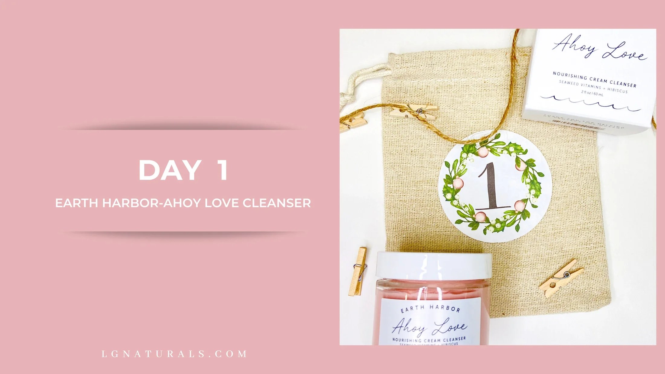 Day 1 Advent Calendar Unboxing LG Naturals
