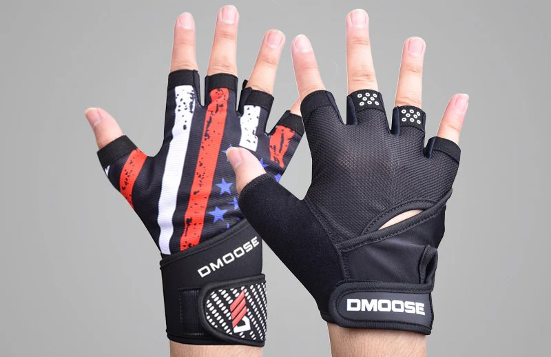 Weight Lifting Gloves for Deadlifts & Hand Support DMoose