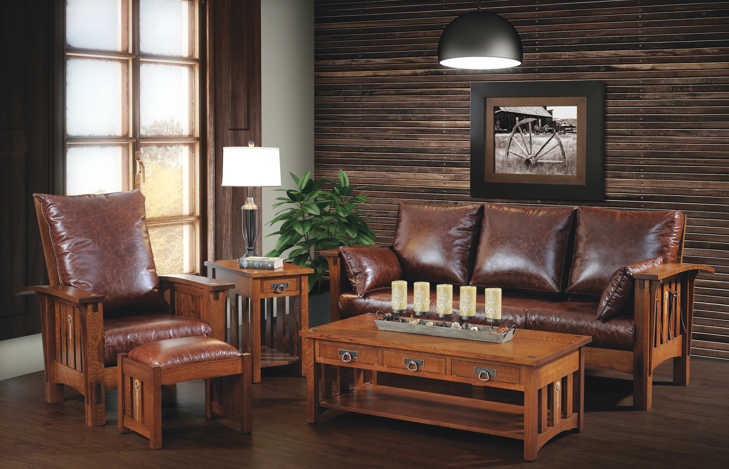 Mission Solid Wood Living Room Furniture Signature Fine Furniture