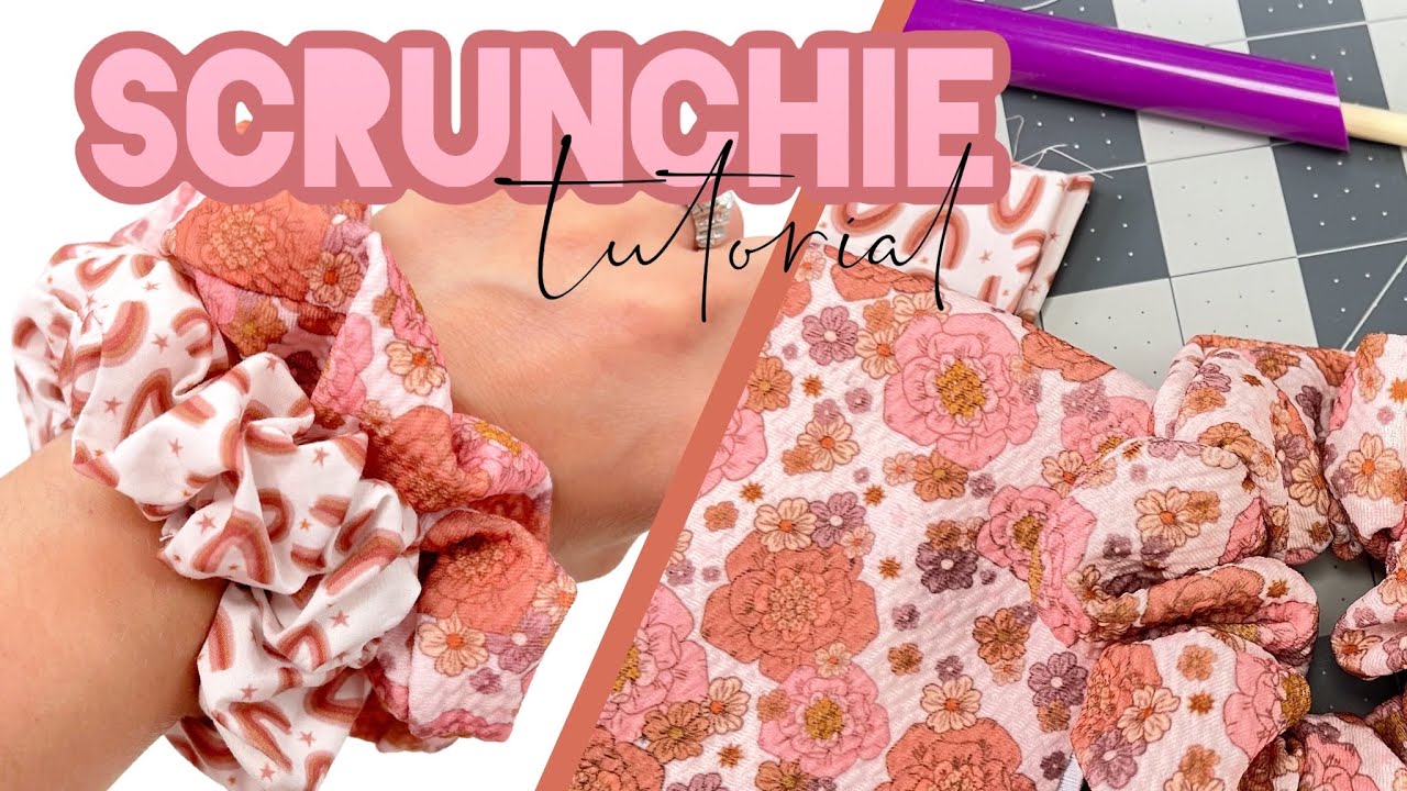 Scrunchie Tutorial How to make a Scrunchie Pip Supply
