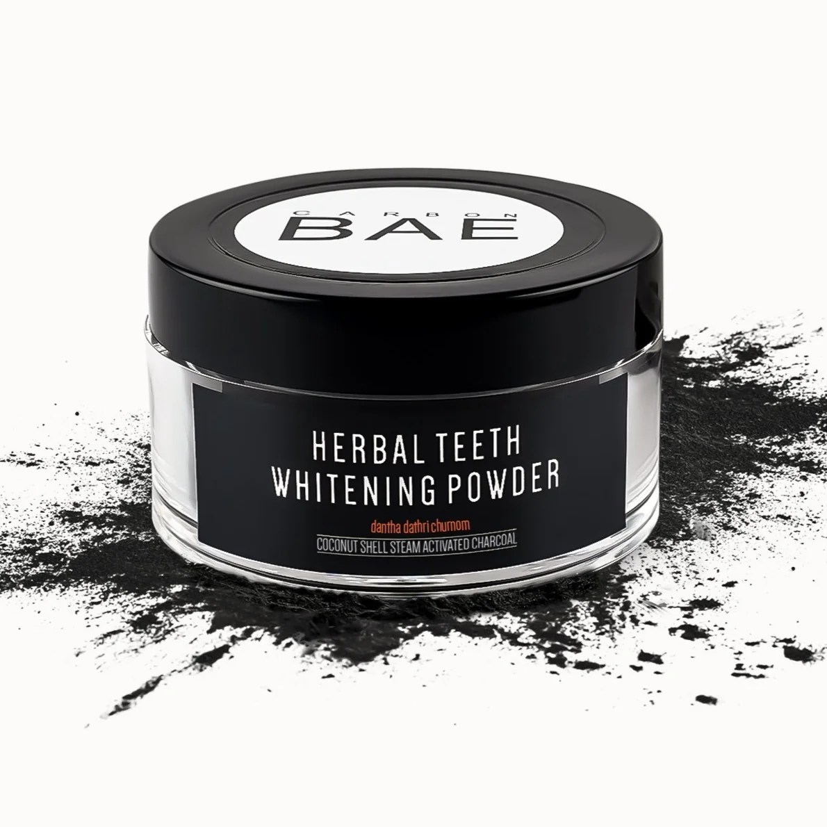 Charcoal Herbal Teeth Whitening Powder CARBON BAE