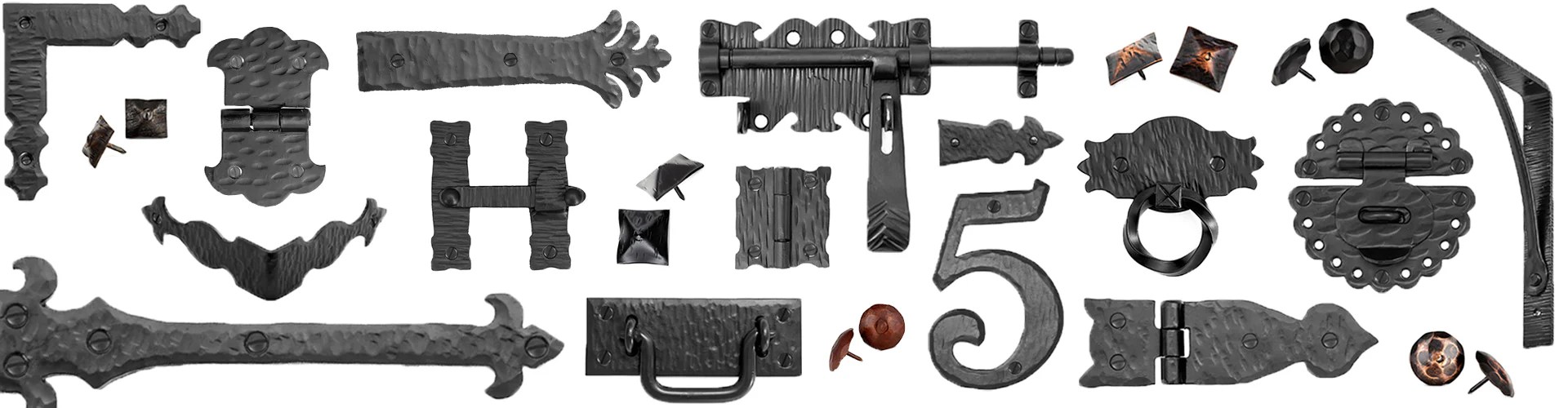 Borderland Rustic Hardware Authentic, Handcrafted Iron Hardware