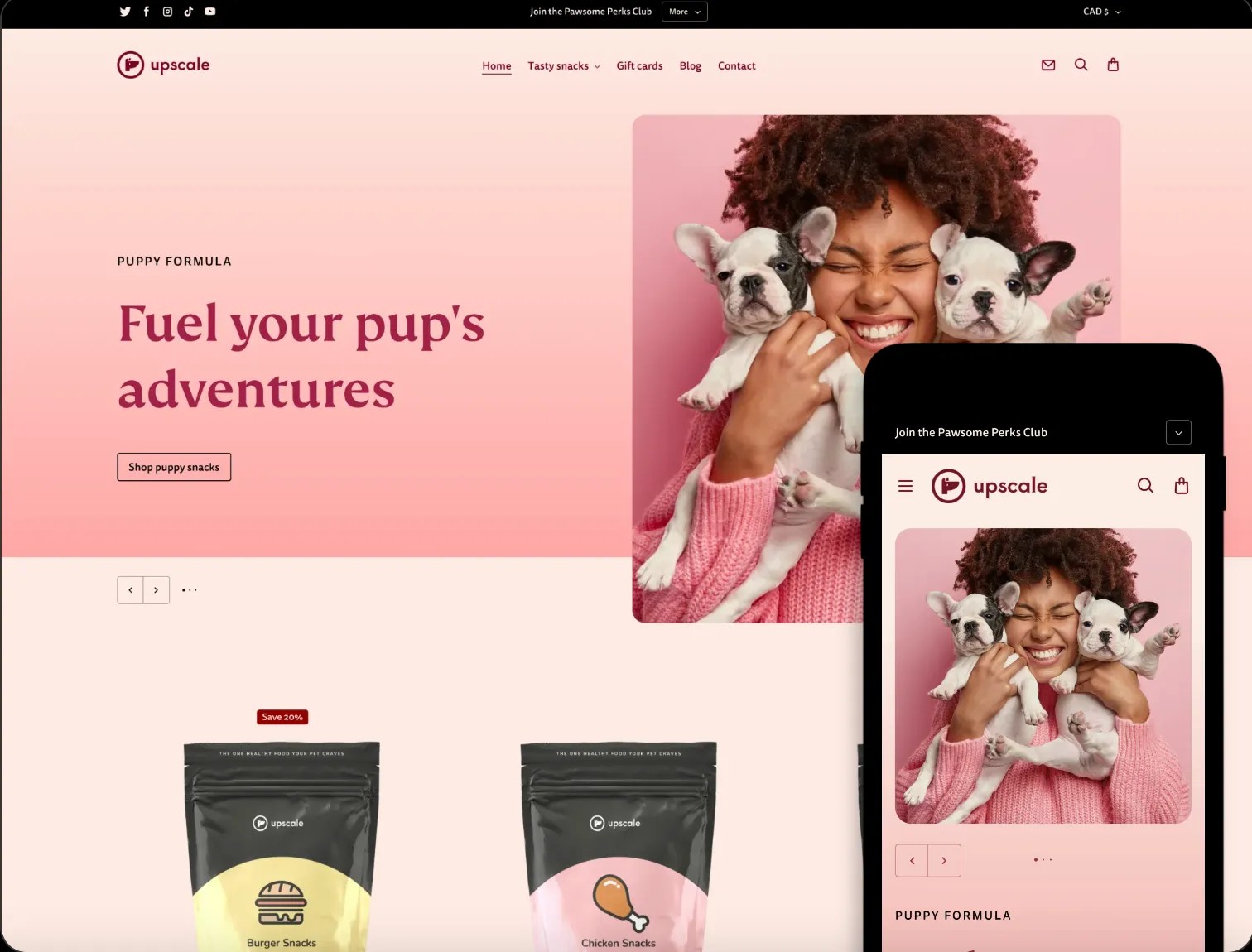 Shopify Pet Stores Stores for inspiration GemPages