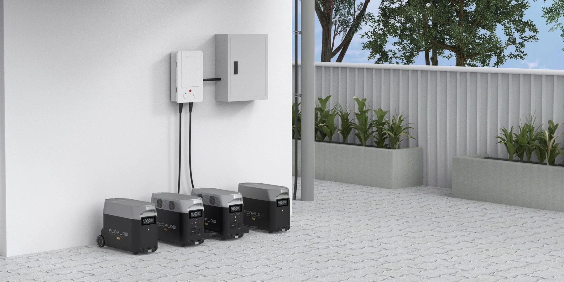 EcoFlow DELTA Pro + painel solar portátil de 400 W