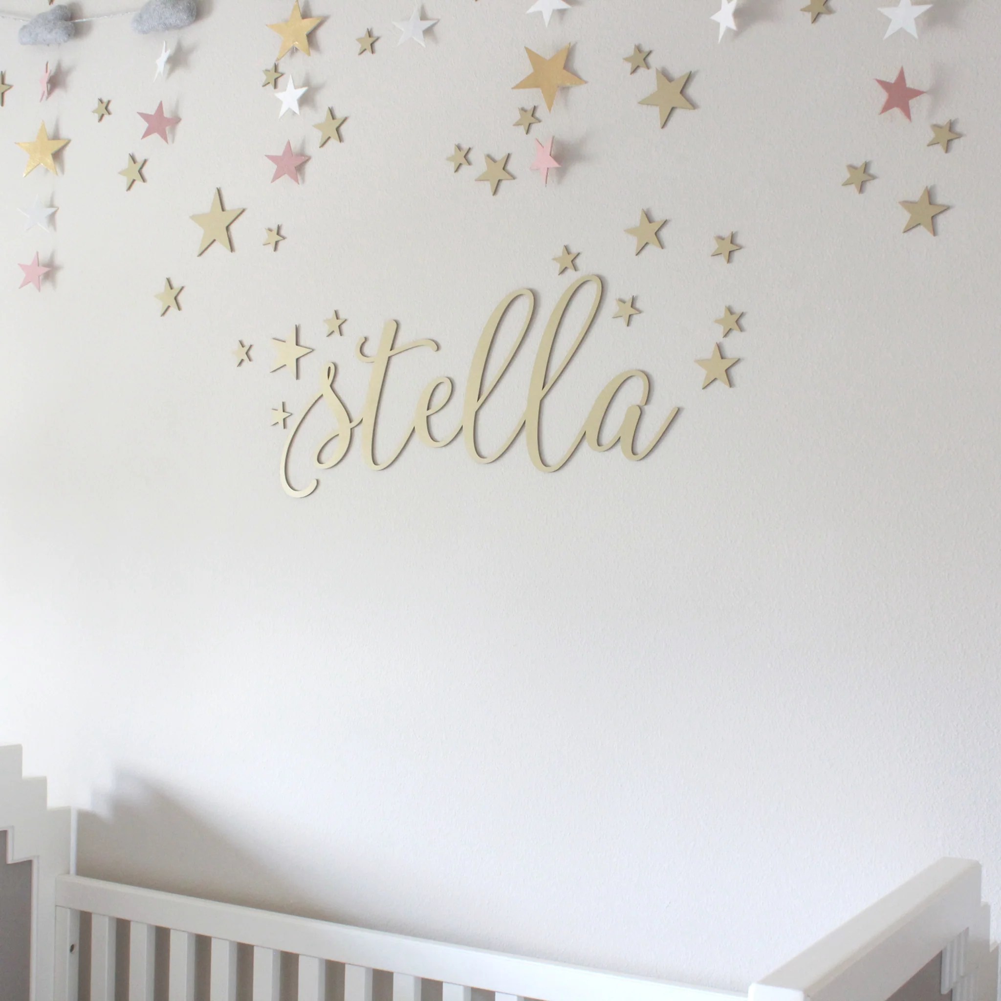 Custom Script Name Wall Hanging Pomp & Revel