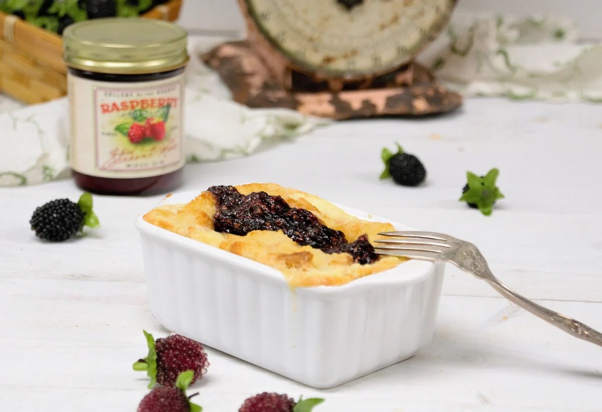 White Chocolate Raspberry Bread Pudding Campus Store at