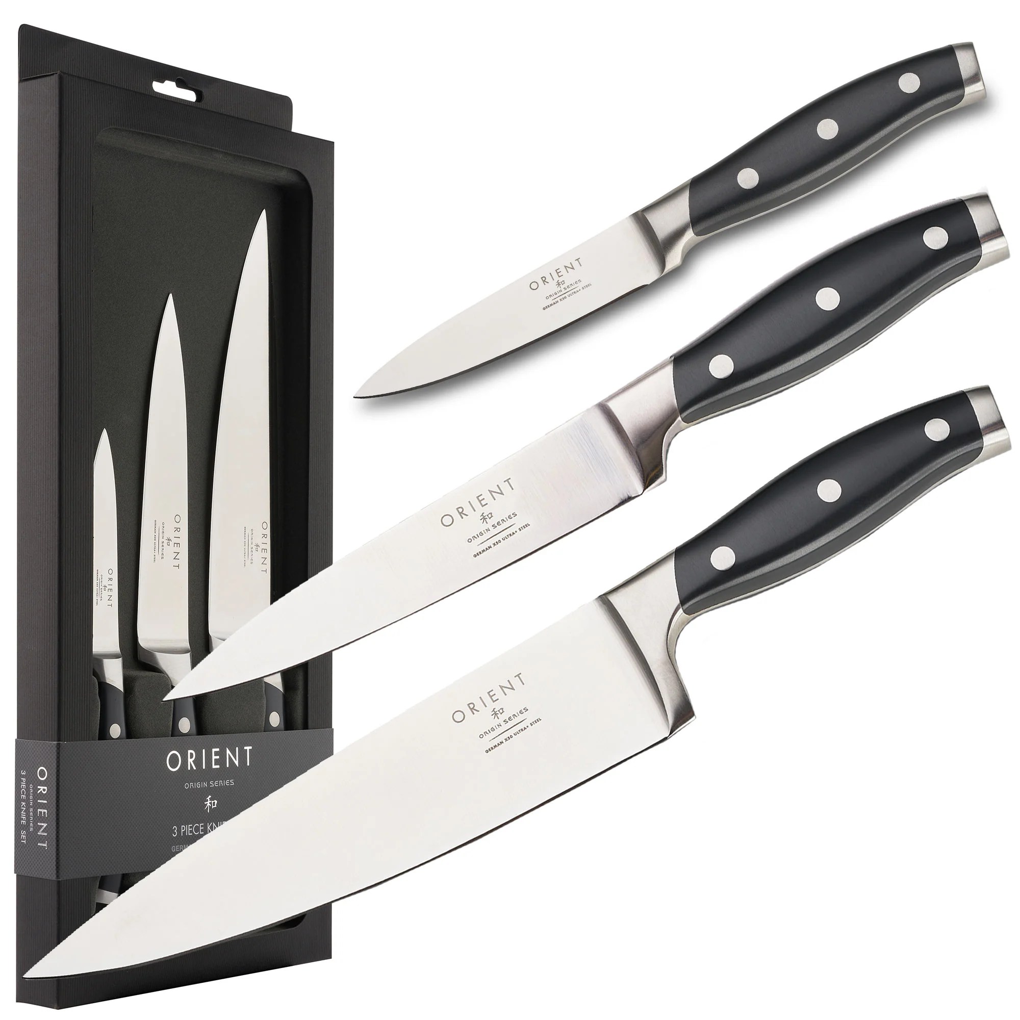 3 Piece Knife Set Origin Series Orient Knives