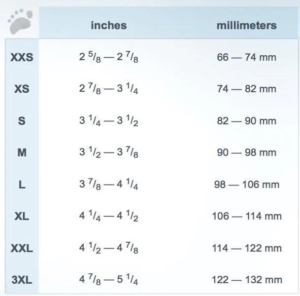 Size Your Paws Dance Paws