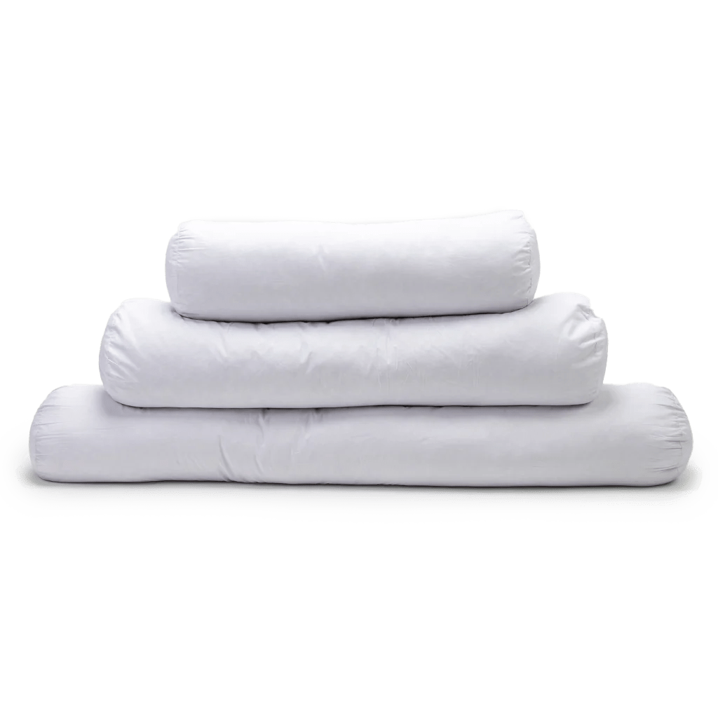 Bolster Pillow Insert in Down Feather Cloth & Stitch Cloth and Stitch