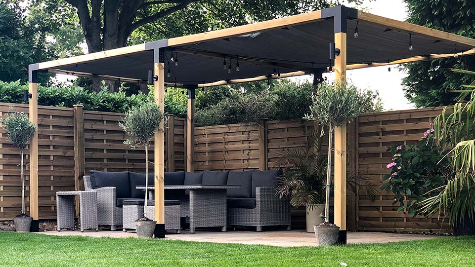 Toja Grid Simple, Modular DIY Pergola system