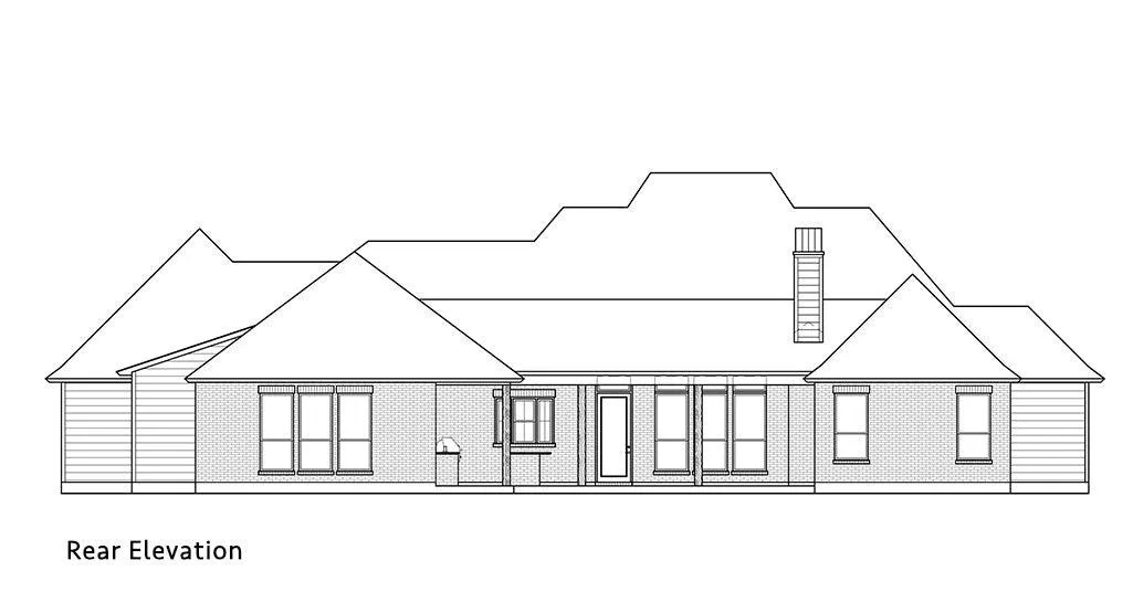 Sandy Ridge House Plan Modern Farmhouse OneStory Country Home
