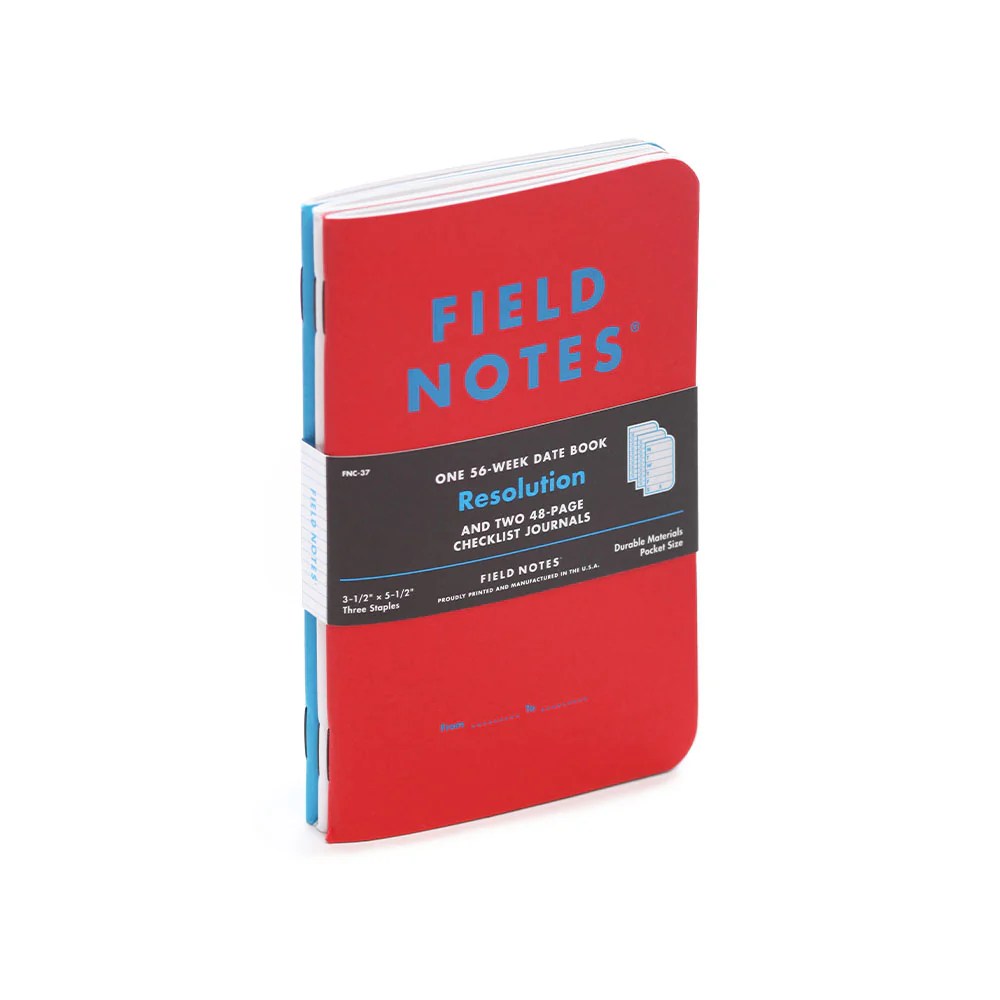 Field Notes, Resolution Memo Books Set of 3