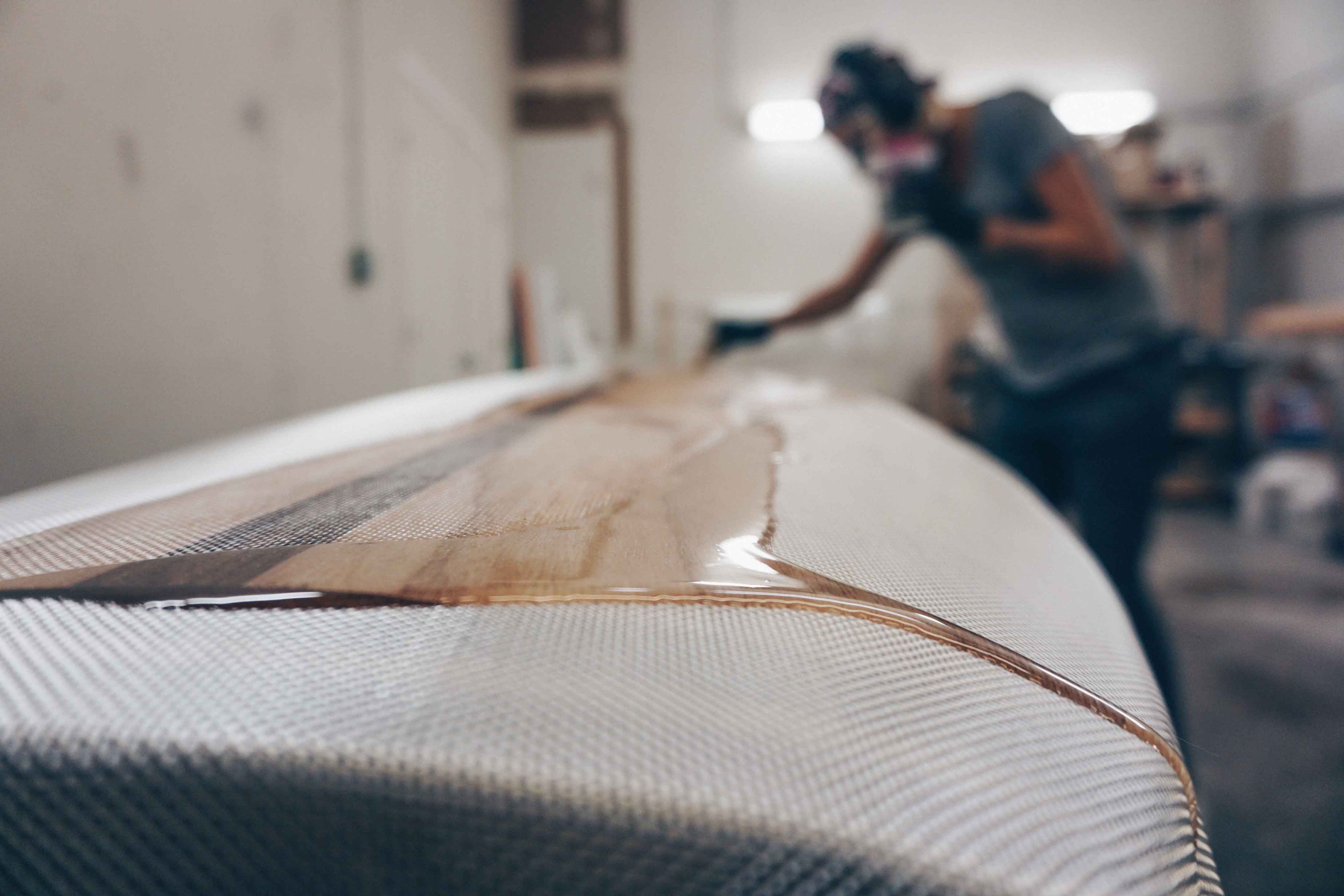 How to Fiberglass a Wood Paddle Board or Surfboard Jarvis Boards