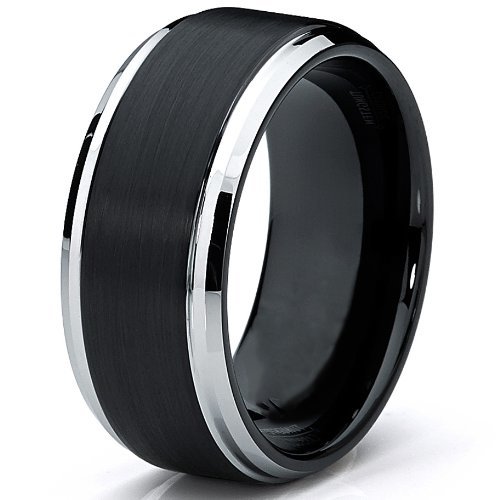 Can a Silver And Black tungsten ring be cut off?