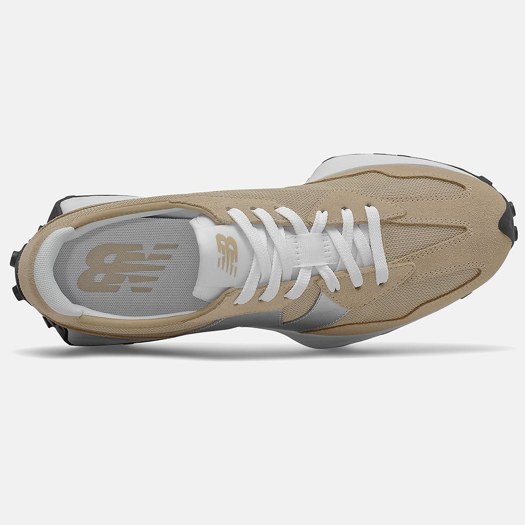 New Balance Men's 327 Shoes Incense/Metallic Silver MODA3