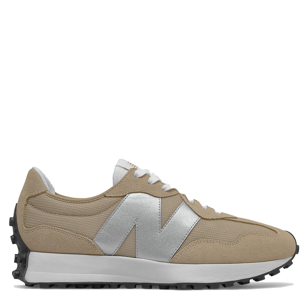 New Balance Men's 327 Shoes Incense/Metallic Silver MODA3
