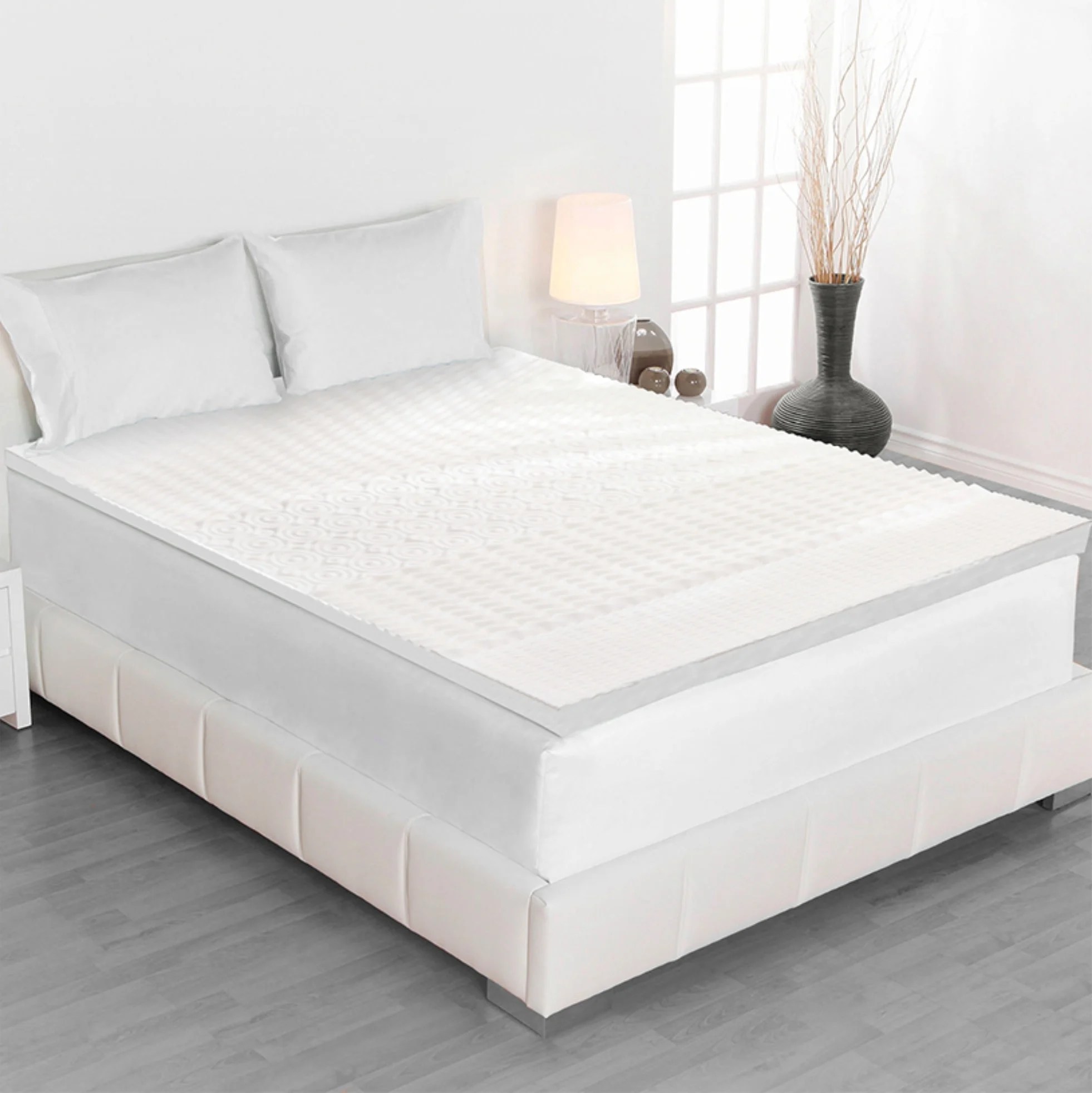 5 ZONE COMFORT 1.5" MEMORY FOAM MATTRESS TOPPER (MP4) Oxford Mills