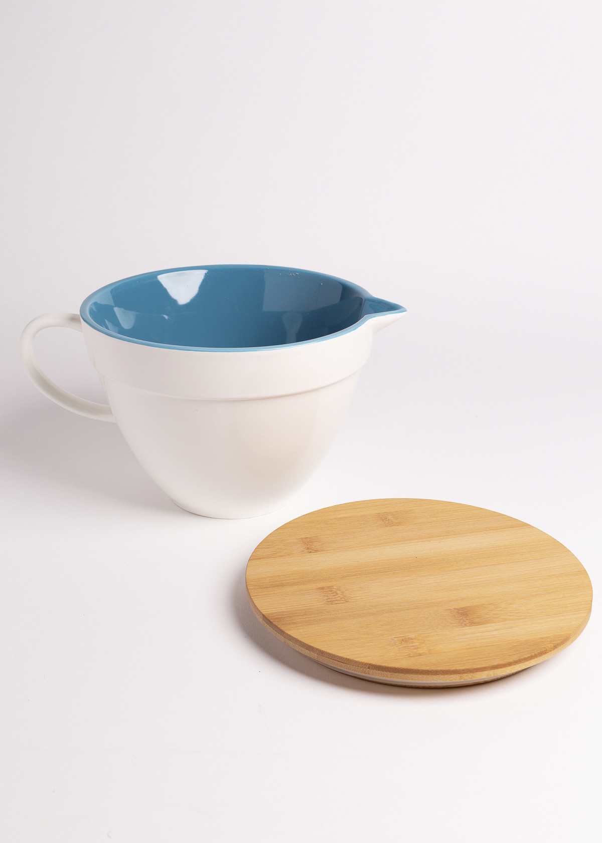 Ceramic Batter Bowl + Lid Eskell