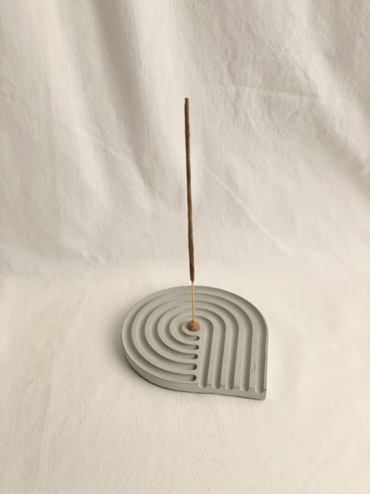 Concrete Spiral Incense Holder Eskell Eskell