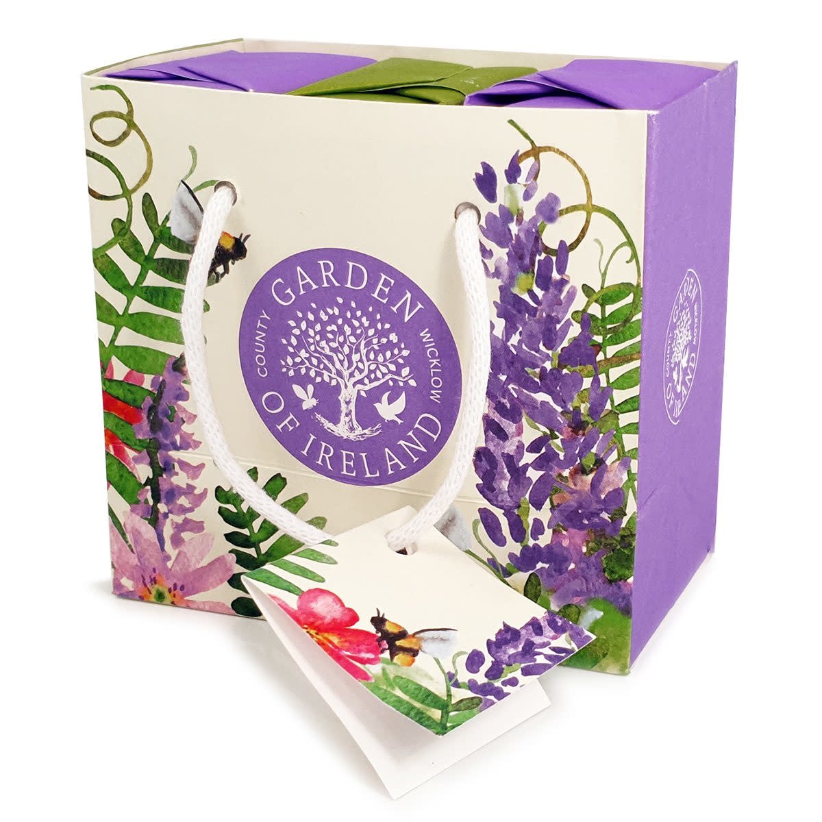 Fragrances of Ireland Garden of Ireland Three Soap Gift Bag British Isles