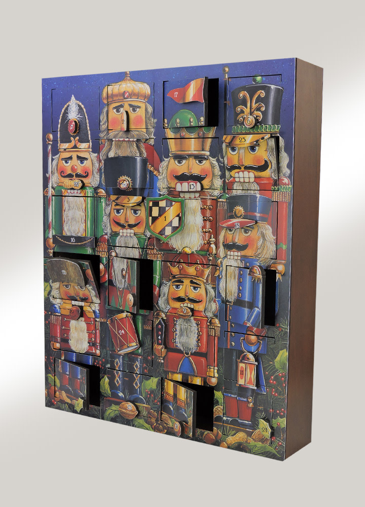 Byers' Choice The Nutcracker Wooden Advent Calendar British Isles
