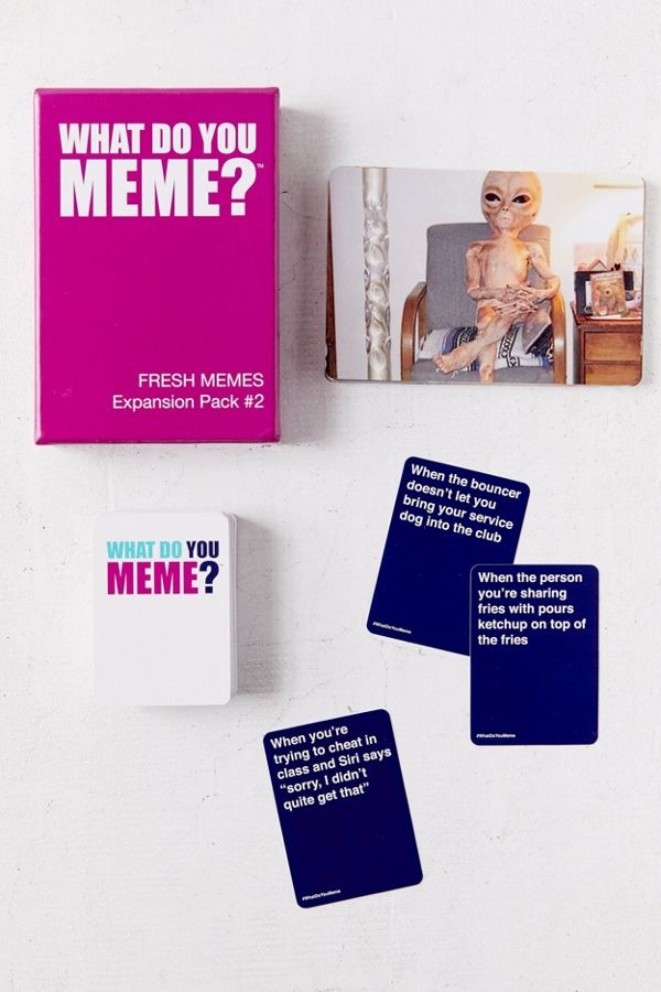 What Do You Meme? Party Game Fresh Memes 2 Expansion Boardgames.ca