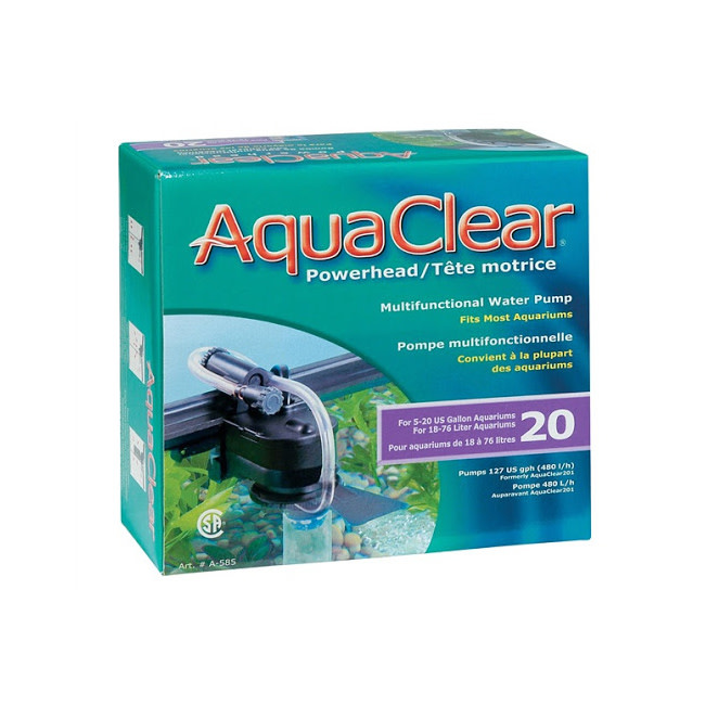 AquaClear Powerhead Water Pump 20 Benson’s Fish Room