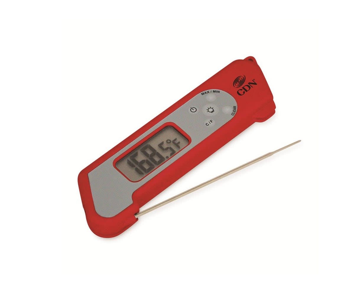 CDN ProAccurate Folding Quickread Thermocouple Red Kitchen Therapy