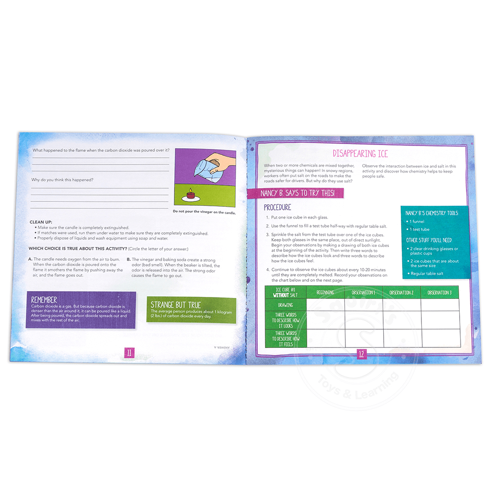 Nancy B’s Science Club StirItUp Chemistry Lab & Kitchen Experiments