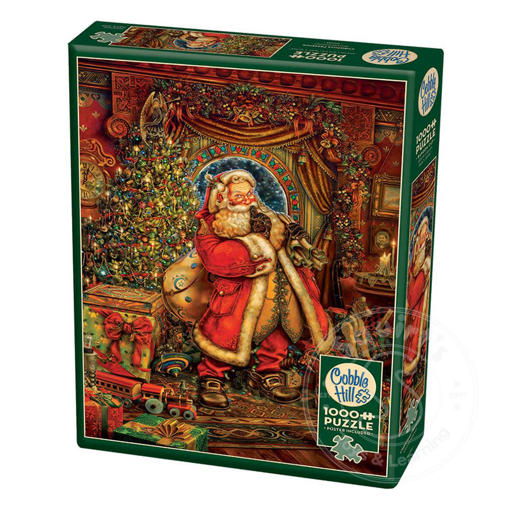 Cobble Hill Christmas Presence Puzzle 1000pcs Squirt's Toys & Learning Co