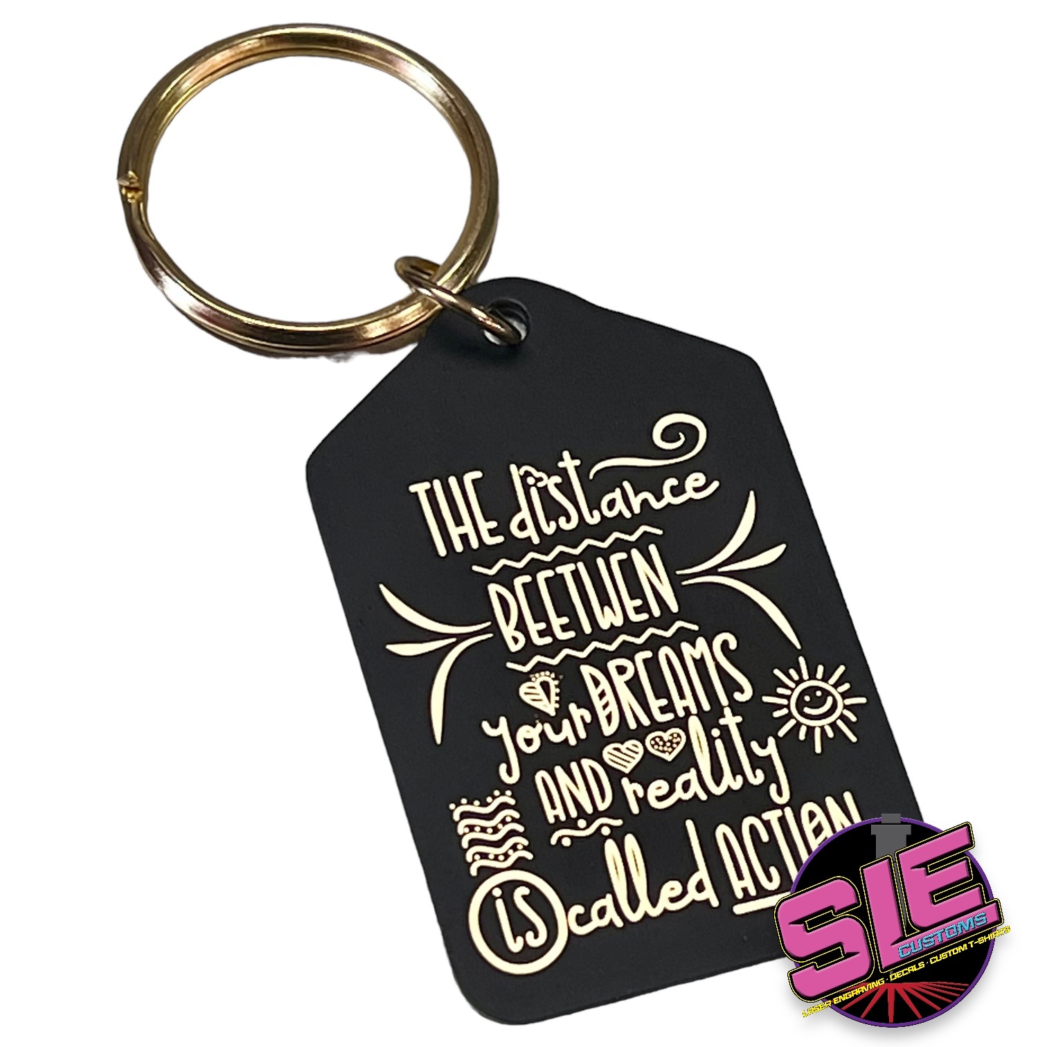 Customizable Key Chains Personalize with Engraving / FullColor Print