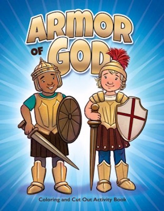 Armor Of God Coloring And Cut Out Activity Book (Ages 57) Reproducible For
