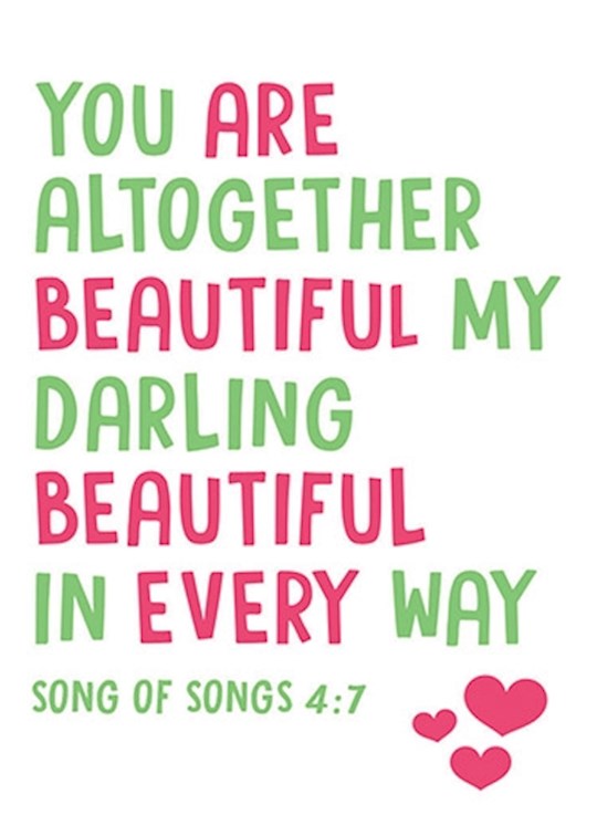 Verse CardAltogether Beautiful (2.5"x3.5") Gifts