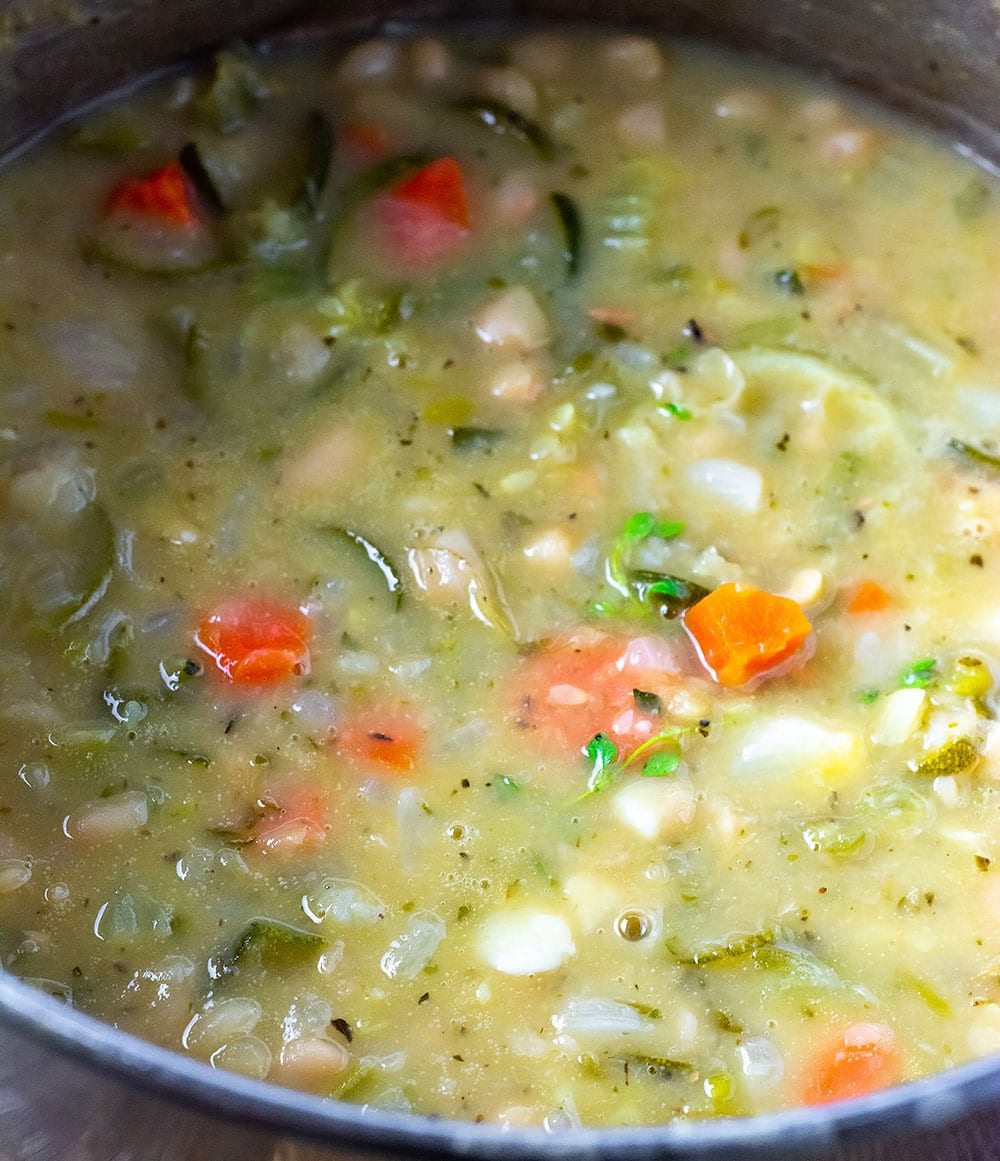 Vegan Zucchini Soup Healthier Steps