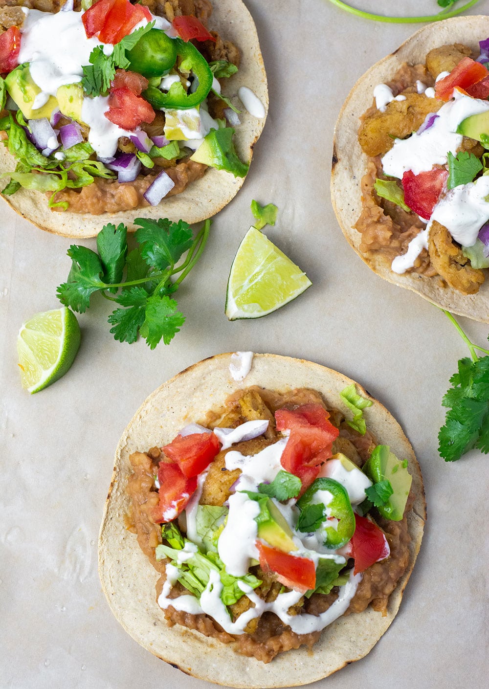 Vegan Tostada Recipe Healthier Steps