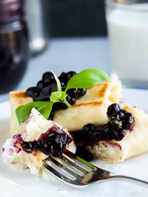 Gluten Free Blueberry Blintzes A Baker's House