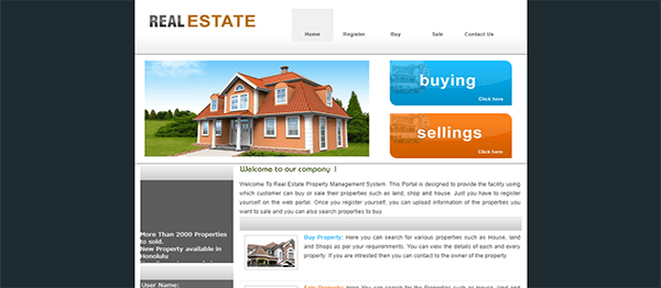 Real Estate Property Management System In PHP With Source
