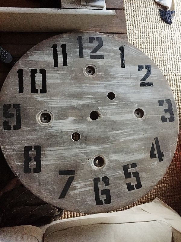 DIY Wood Pallet Clock An Imperfect DIY Project Liz Marie Blog