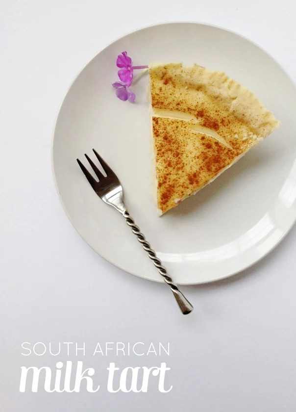 South African Milk Tart 'Melktert' Recipe » Feast + West