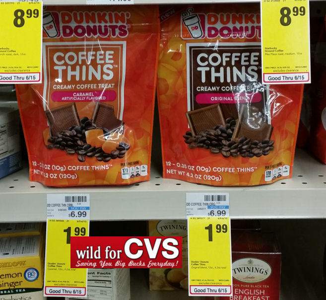 Dunkin Donuts Coffee Thins Possibly Just 99¢