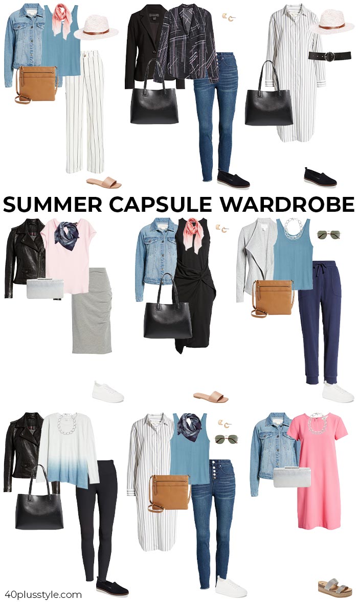 Summer Capsule Wardrobe 2023 Over 40