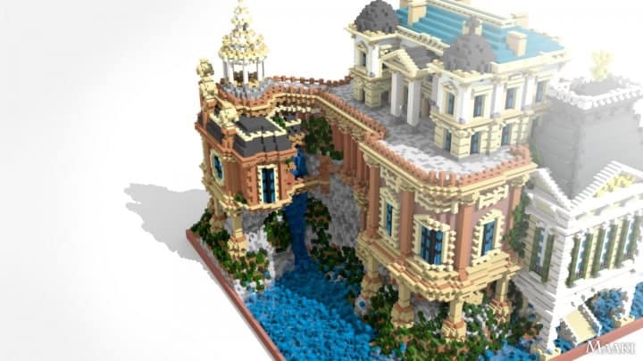 Whiterock Palace Minecraft Building Inc