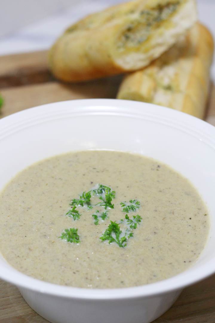 Cream of Mushroom Soup you will never eat canned soup again