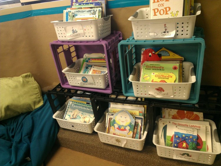 How to Make a Library Literacy Center in Kindergarten KindergartenWorks
