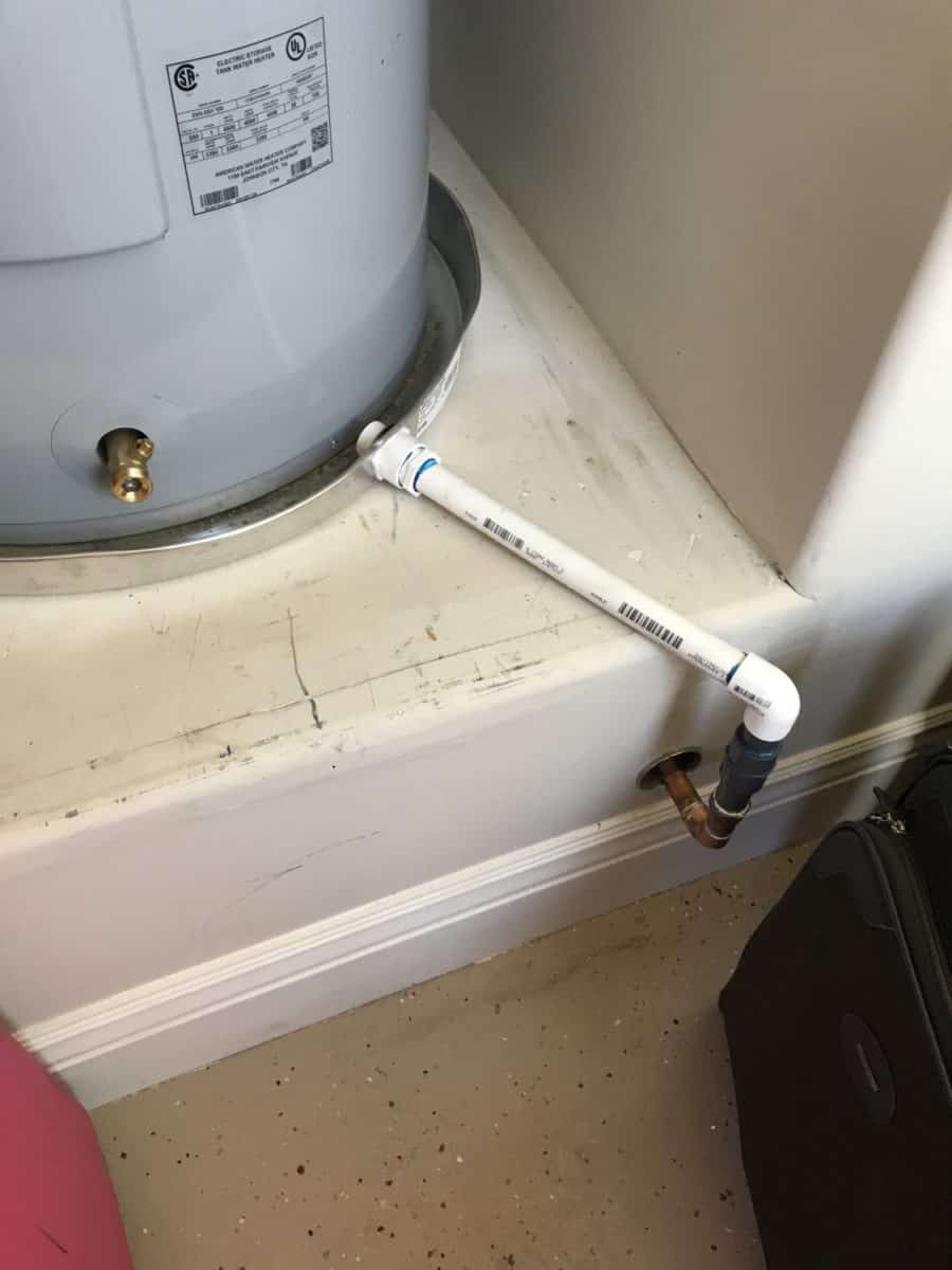 Hot Water Tank Drainage Bordeaux Builders