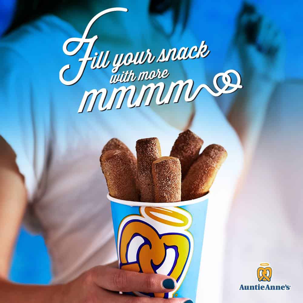 Auntie Anne's Cinnamon Sugar Pretzel Stix