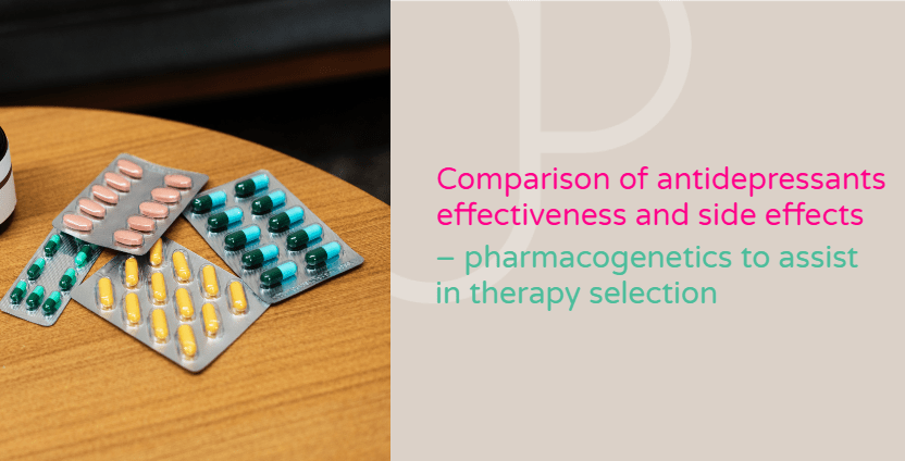 Comparison of antidepressants' effectiveness and side effects