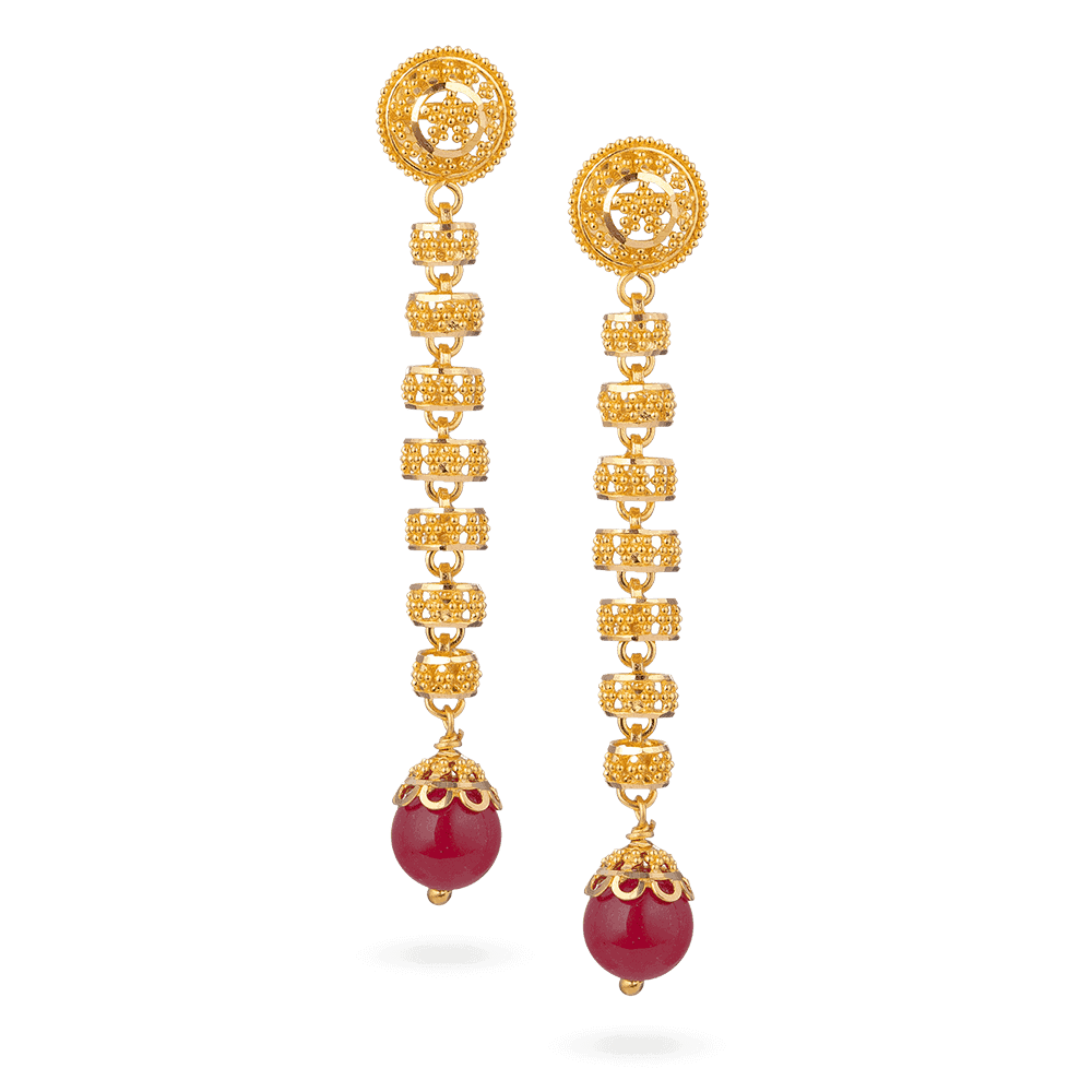 22ct Gold Bridal Earring £890.00 (SKU28393)
